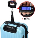 Casey Luggage Scale | 50kg Max, LCD Display, Auto Off, Data Lock, Travel-Friendly, 6-Month Warranty