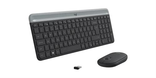 Logitech MK470 Slim Wireless Keyboard and Mouse Combo - Slim Wireless Keyboard & Mouse