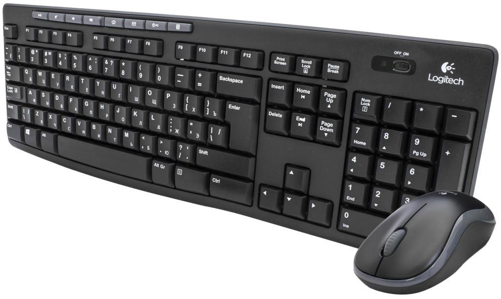 Logitech MK270 Wireless Desktop Keyboard and Mouse Combo – Wireless Keyboard & Mouse