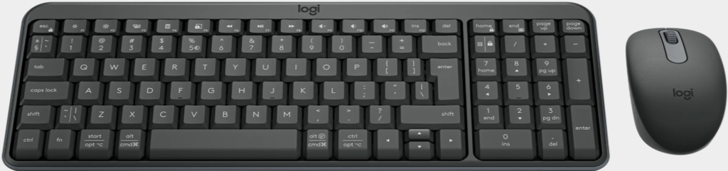 Logitech MK250 Wireless Keyboard and Mouse Combo - Wireless Keyboard & Mouse
