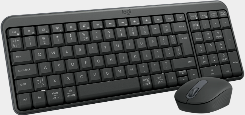 Logitech MK250 Wireless Keyboard and Mouse Combo - Wireless Keyboard & Mouse