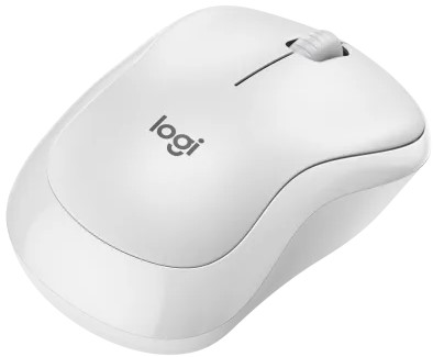 Logitech M240 Silent Bluetooth Ambidextrous Mouse - White