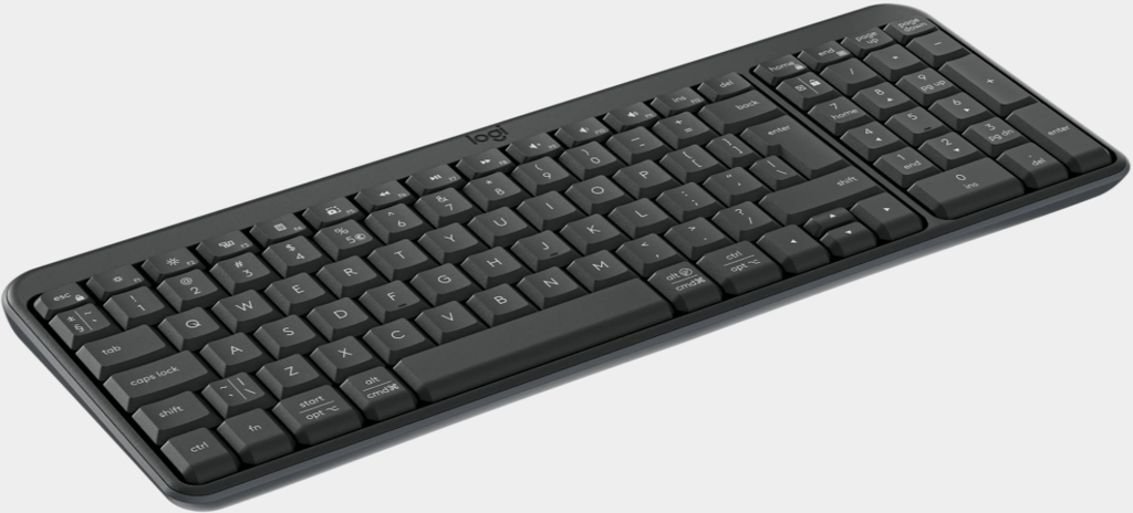 Logitech K250 Bluetooth Wireless Keyboard - Compact, Graphite