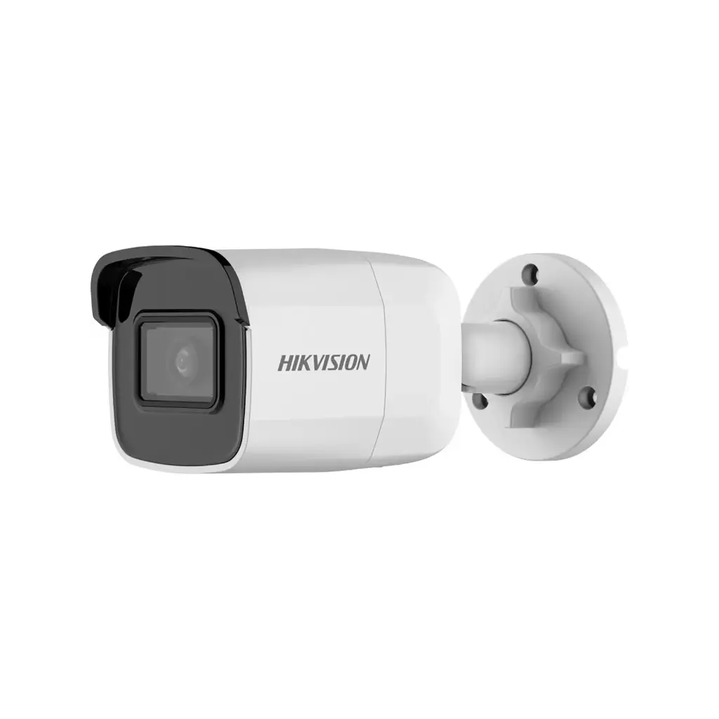 Hikvision 2 MP Mini Bullet 4 mm, Hybrid Light, 30 m IR, IP67, PoE, Built-in Mic