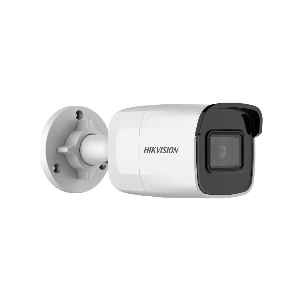 Hikvision 2 MP Mini Bullet 4 mm, Hybrid Light, 30 m IR, IP67, PoE, Built-in Mic