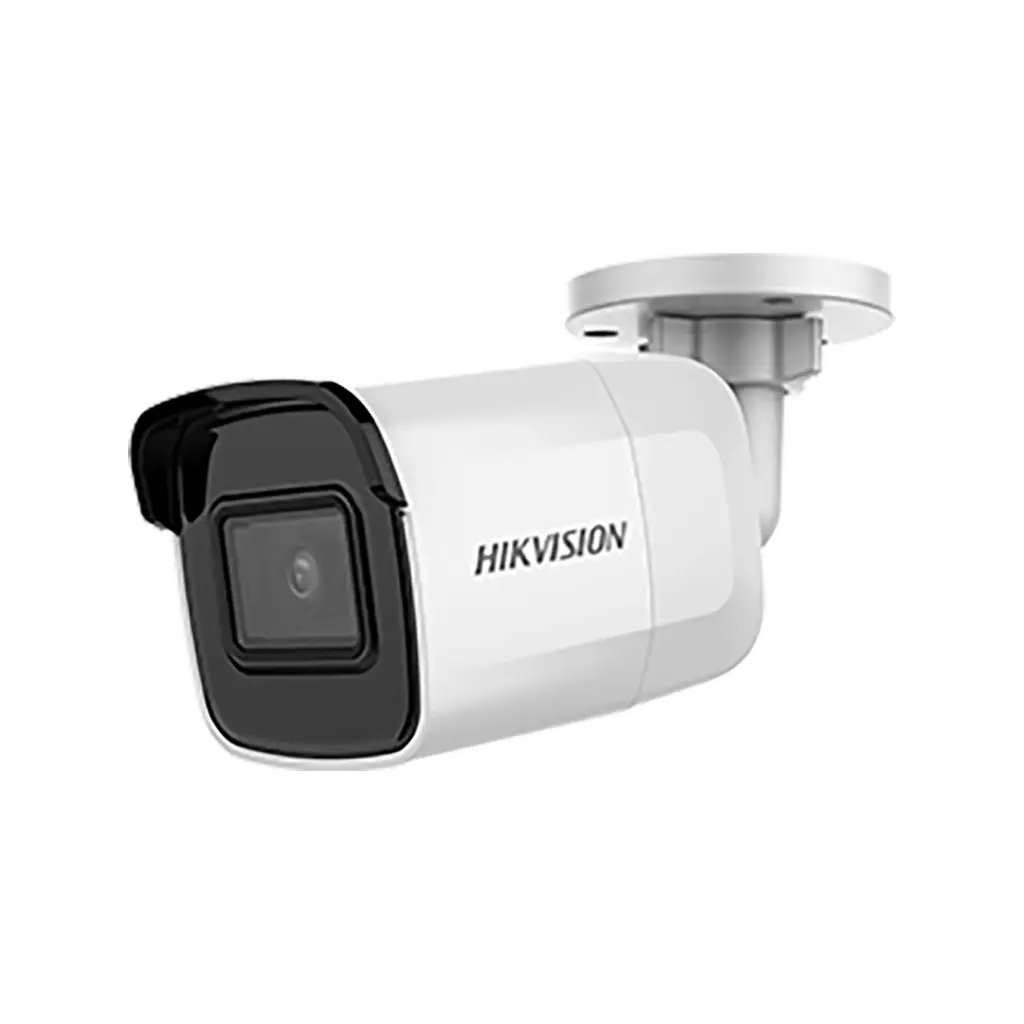 Hikvision 2 MP Mini Bullet 4 mm, Hybrid Light, 30 m IR, IP67, PoE, Built-in Mic