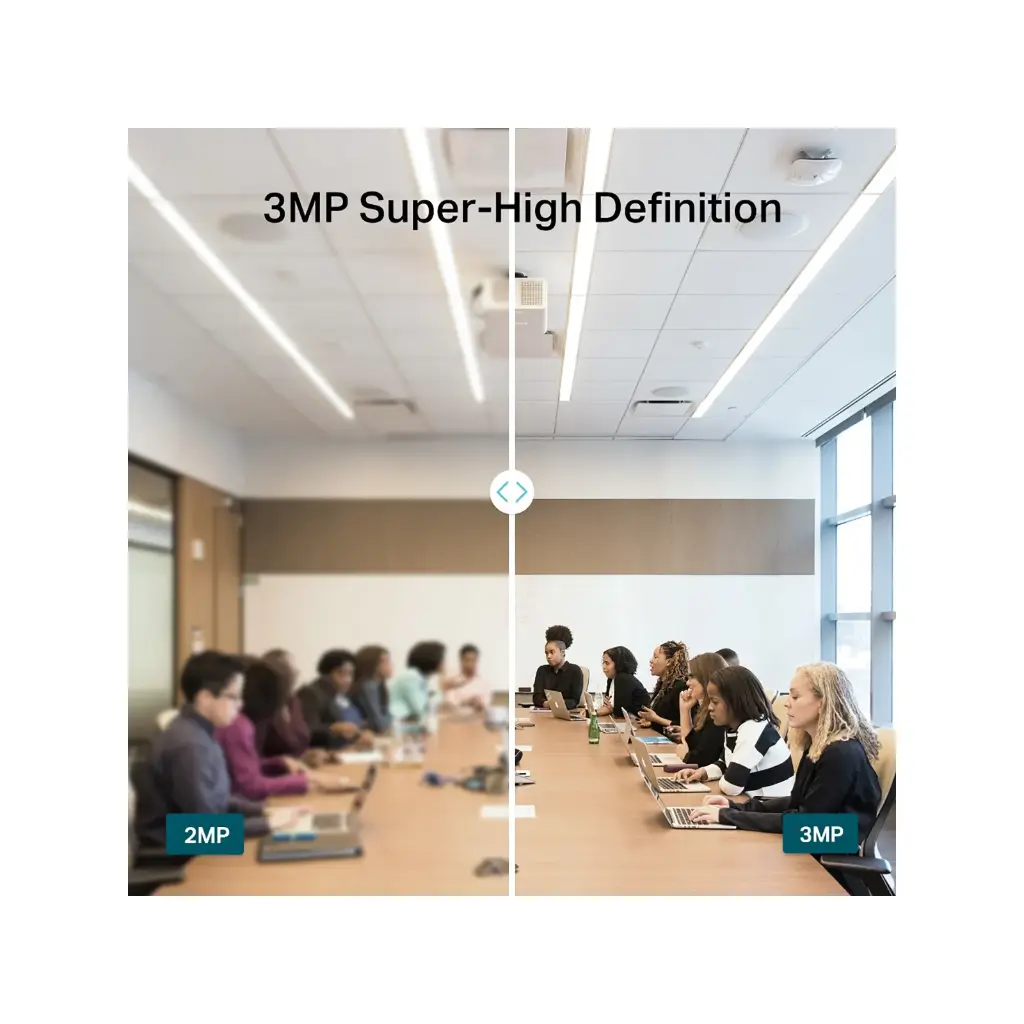 TP-Link VIGI C230I Mini 3 MP Dome 2.8 mm, IK08, Smart Encoding, IP67, PoE