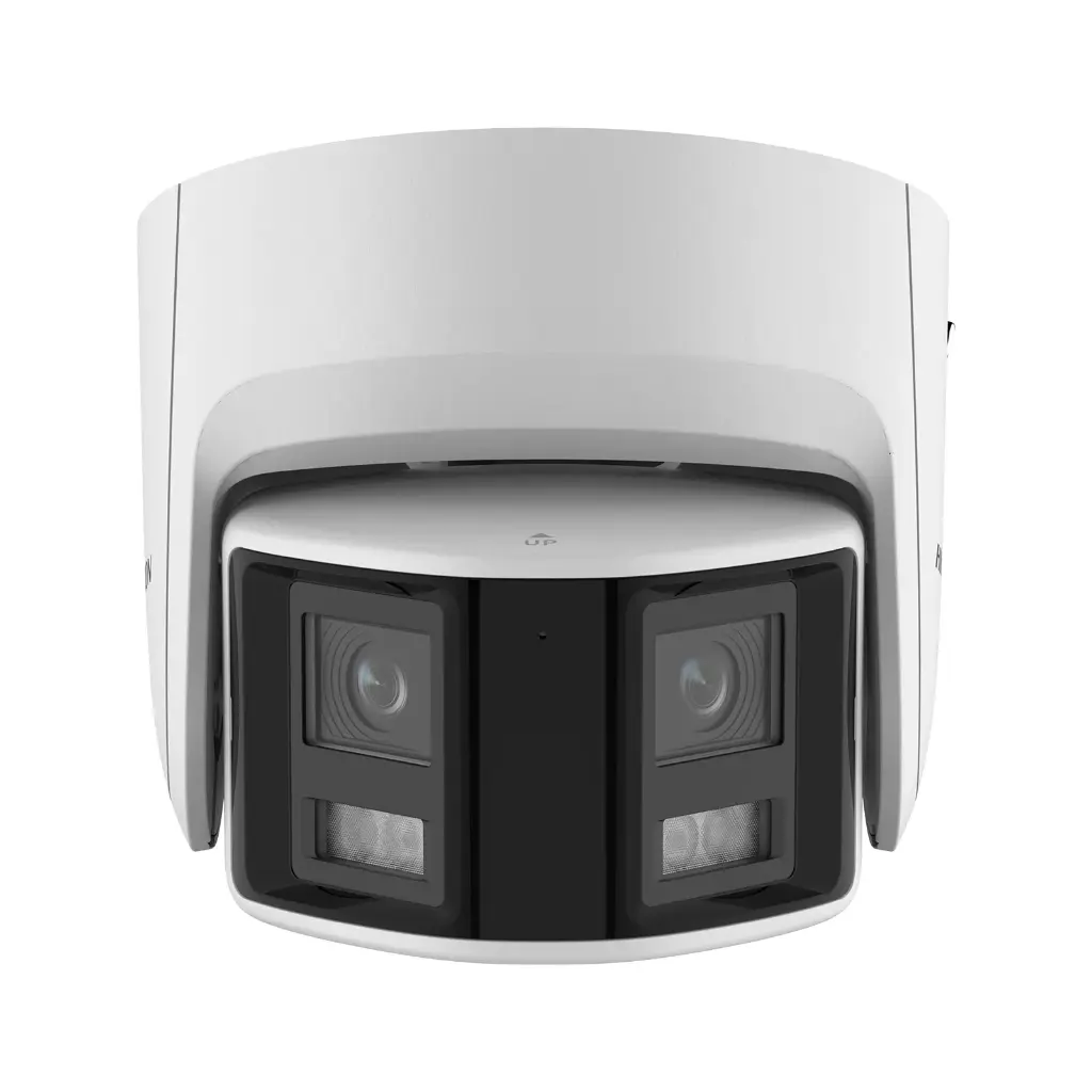 Hikvision 4 MP 180° Panoramic ColorVu Turret 2.8 mm, 30 m Light, 130 dB WDR, IP67, PoE