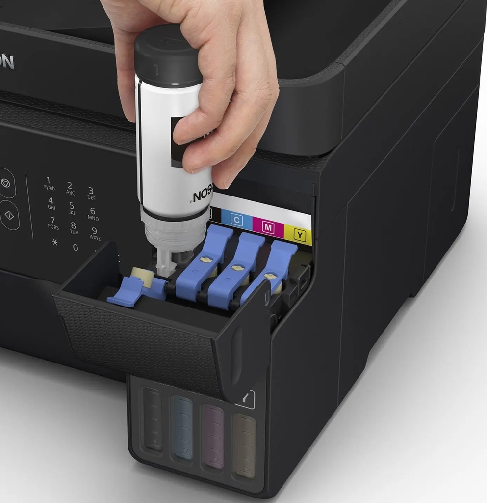 Epson EcoTank L5590 A4 4-IN-1- 15 ppm, 4.8 k dpi, ADF, Wi-Fi, AirPrint, 4 k pages/blk