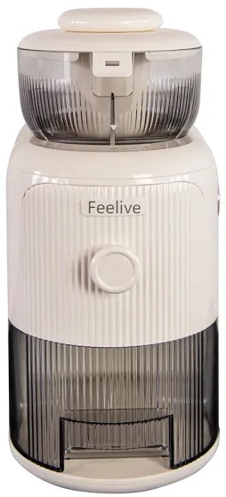 Feelive FVC01W 1.8 L Food Processor 3 SS Blades, 50 W, Dust-Proof Case, 6 m WR