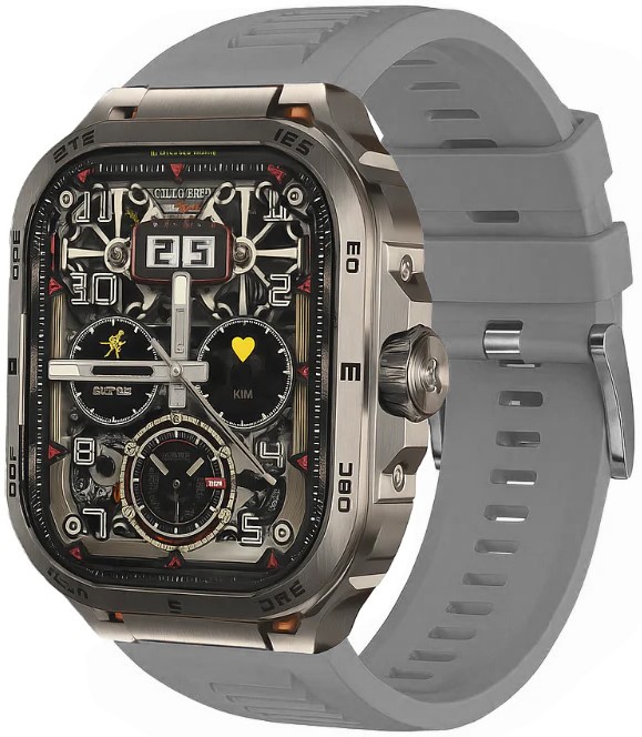 Nesty NP-104 Ultra Smart Watch 2.01″ TFT, BT 5.3 Call, IP67, HR/SpO₂, Wireless Charge, 6 m WR