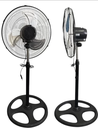 Nesty Twin 45cm Floor Fans - 2-Pack, High Velocity, 3-Speed