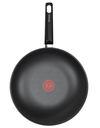 Tefal 28cm Non-Stick Wok Pan - Aluminum, Gas & Electric Compatible
