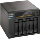 Asustor AS6806T 6‑Bay Gen3 NAS Ryzen ECC 16GB