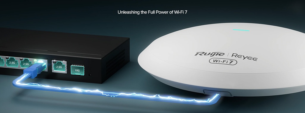 Reyee RG-ES206MG-P 5-Port 2.5G 4×PoE+ 10G SFP+ Smart Switch