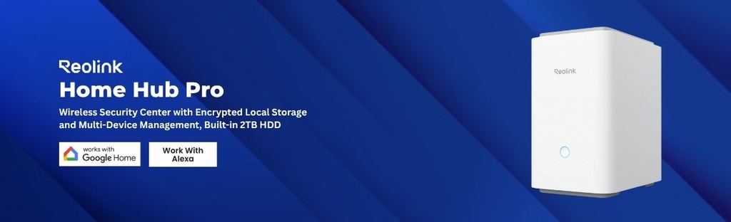 Reolink Home Hub Pro 2TB Wi‑Fi 6 24‑Cam 16MP NVR