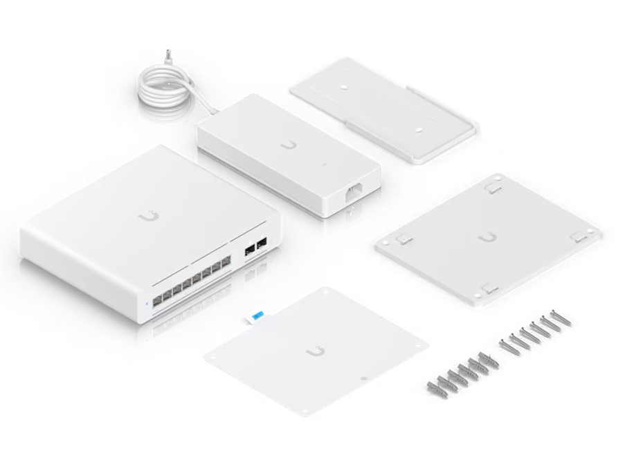 Ubiquiti USW‑Pro‑XG‑8‑PoE 8×10G PoE++ 155W 2×SFP+ L3 Switch
