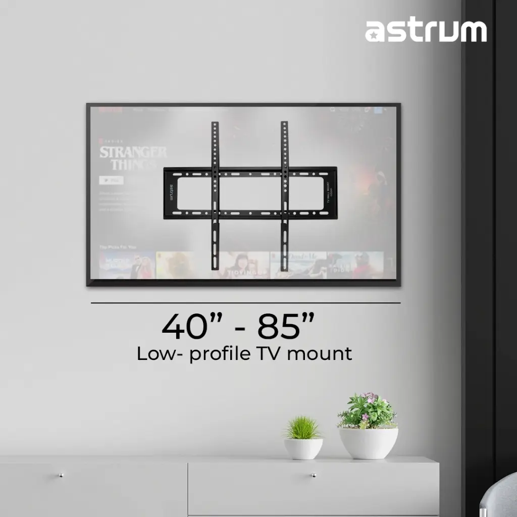 WB550 Wall Mount 32‑55″ Black Tilt VESA 400