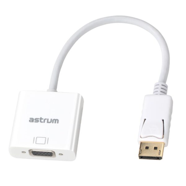 Astrum DA220 DP→VGA 1080p Gold Plug‑Play 12g 24m