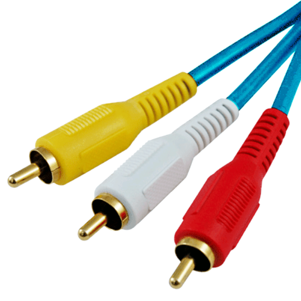 Astrum RC301 1.5m 3RCA Gold 3×3mm OD PVC 24m