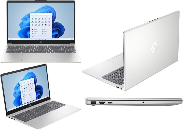 HP 15 FC0053NI Ryzen 5 7520U 16GB 512GB 10.5h 24m