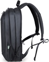Port Eco Chicago Evo 16″ Expandable r‑PET Backpack Black