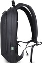 Port Eco Chicago Evo 16″ Expandable r‑PET Backpack Black