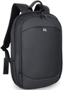 Port Eco Chicago Evo 16″ Expandable r‑PET Backpack Black
