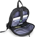 Port Eco Chicago Evo 16″ Expandable r‑PET Backpack Black