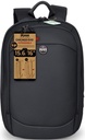 Port Eco Chicago Evo 16″ Expandable r‑PET Backpack Black