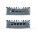 Fanless Firewall Mini PC J4125 • 4×2.5GbE • 4K • 24‑Month