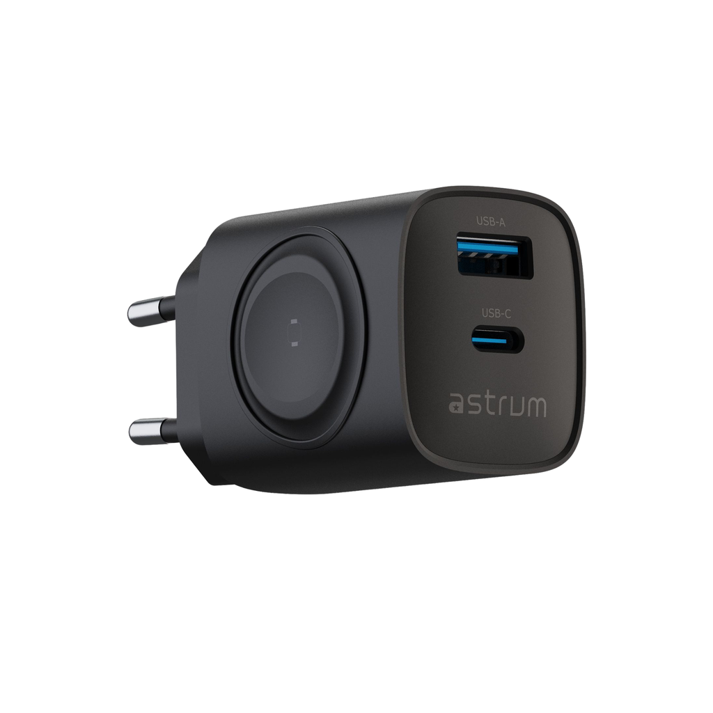 Astrum WATZ20W 20W PD Wall Charger 1A+1C Black 24m