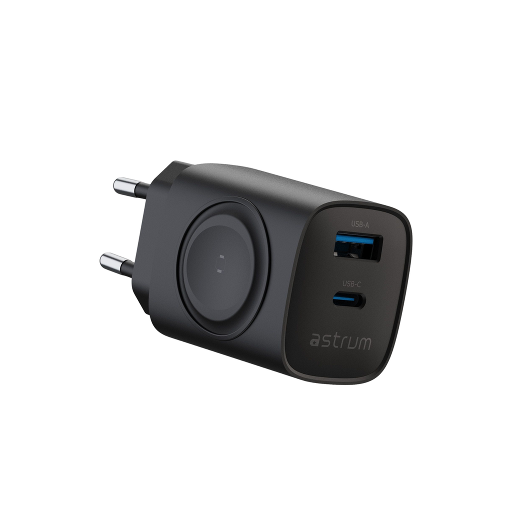 Astrum WATZ20W 20W PD Wall Charger 1A+1C Black 24m