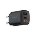 Astrum WATZ30L 30W PD USB‑C Wall Charger LCD Black 24m