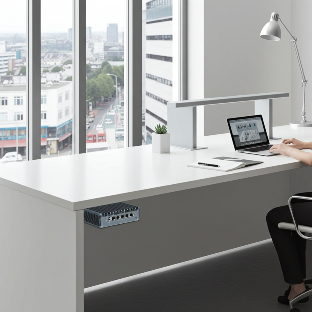 Quickstore J4125 Fanless Firewall 4×2.5GbE • 4K