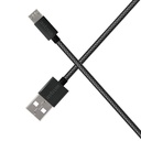 Verve UM30 Micro USB Cable 1.0m 2A Fast Braided Black 24m