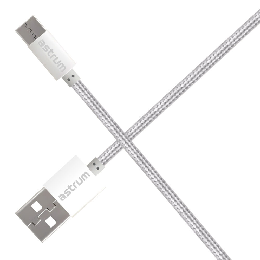 Verve UC30 USB‑C Cable 1.0m 3A Fast Braided White 24m