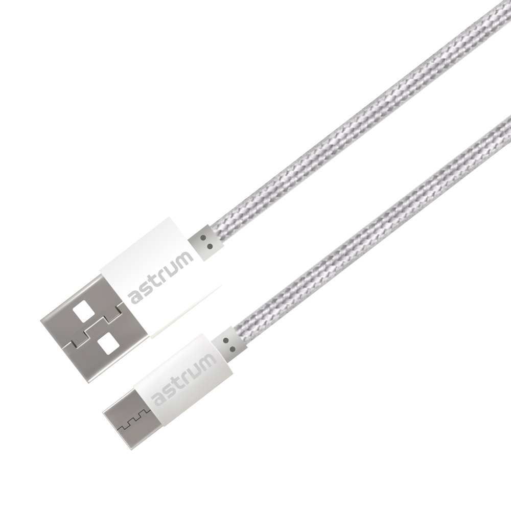Verve UC30 USB‑C Cable 1.0m 3A Fast Braided White 24m