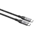 Astrum VMCC60 USB‑C to USB‑C Cable 2.0m 60W Braided Grey 12m