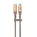 Astrum VMCC60 USB‑C to USB‑C Cable 2.0m 60W Braided Gold 12m