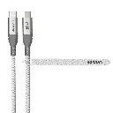 Astrum VMCC60 USB‑C to USB‑C Cable 2.0m 60W Braided White 12m