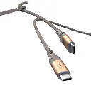 Astrum VMCC60 USB‑C to USB‑C Cable 2.0m 60W Braided Gold 12m