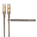 Astrum VMCC60 USB‑C to USB‑C Cable 2.0m 60W Braided Gold 12m