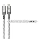 Astrum VMCC60 USB‑C to USB‑C Cable 2.0m 60W Braided White 12m