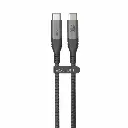 Astrum VMCC60 USB‑C to USB‑C Cable 2.0m 60W Braided Grey 12m