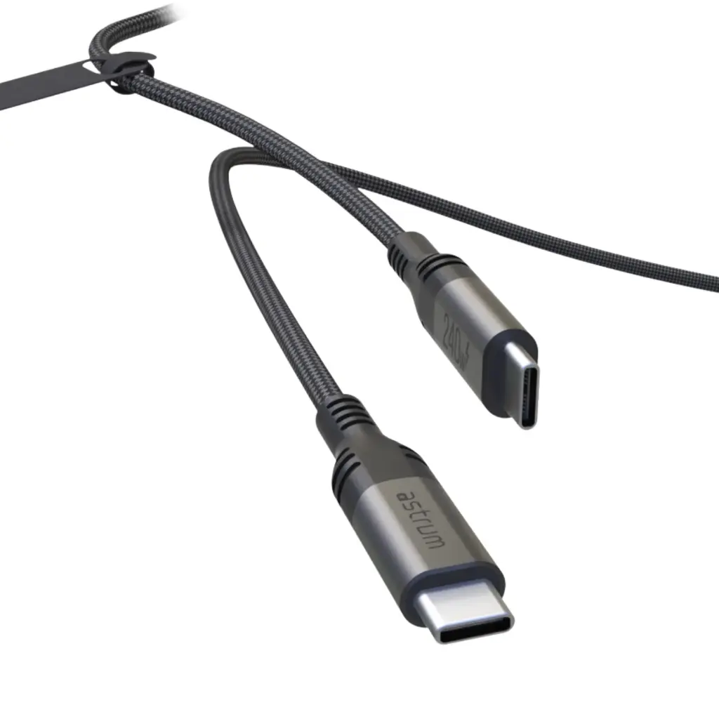 Astrum VMCC240 USB‑C to USB‑C Cable 2.0m 240W Grey