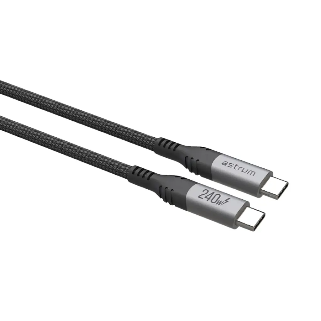 Astrum VMCC240 USB‑C to USB‑C Cable 2.0m 240W Grey