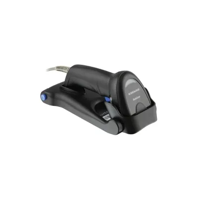 Datalogic QuickScan Lite QD2220 Kit (QD2220-BKK1S) – USB Barcode Scanner with Stand