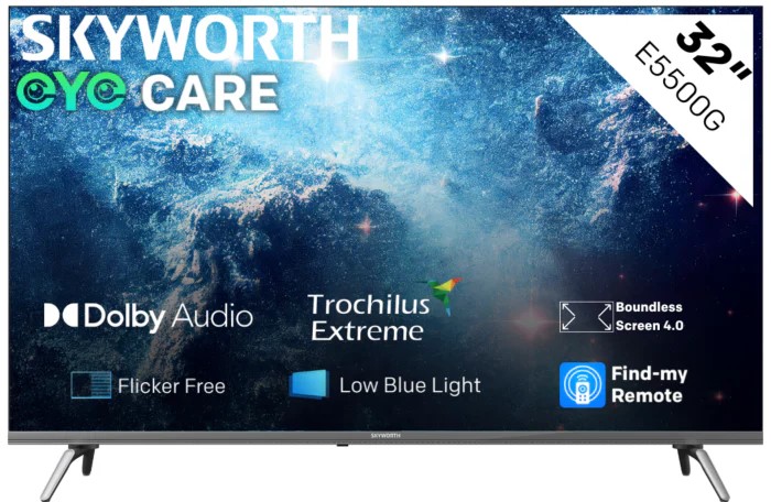 Skyworth 32" 32E5400H HD Google TV