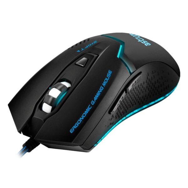 Astrum MG210 Wired Gaming Mouse – 3600 DPI, 7-Color RGB, 6 Programmable Buttons